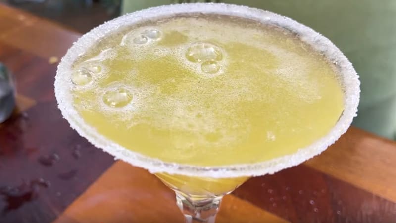Receta Martini de Kumquat